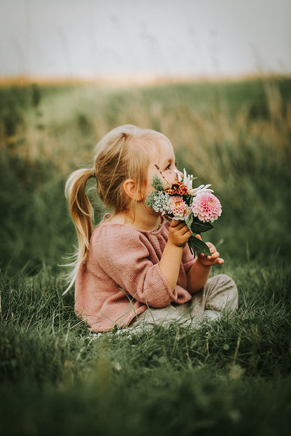 Glöckchenbluse Kids von Kleinigkeitenliebe mit Sunday von Sandnes Garn 3