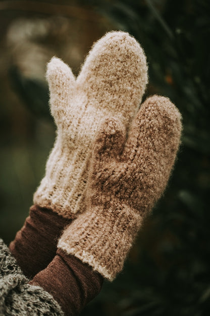 Mellow Mittens Basic mit Fritidsgarn 3