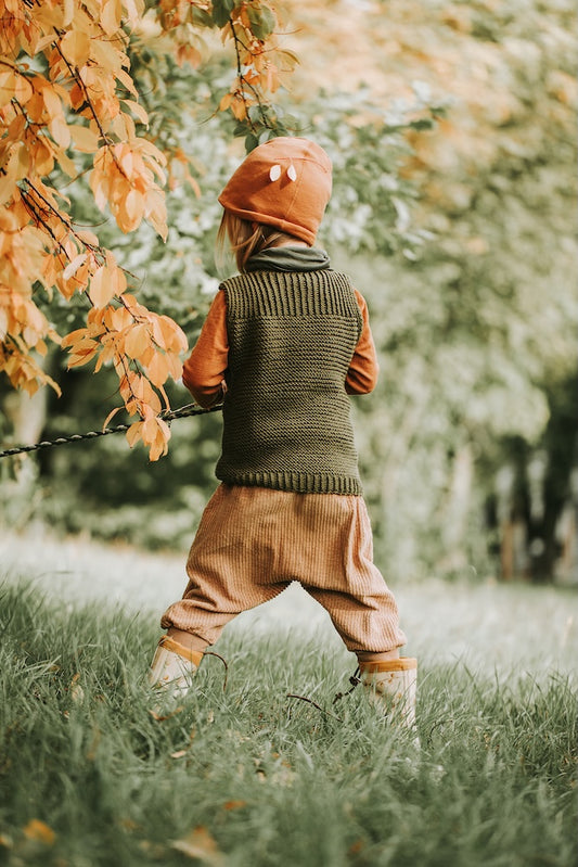 Waldling Weste | auch für Anfänger aus Heavy Merino von Knitting for Olive