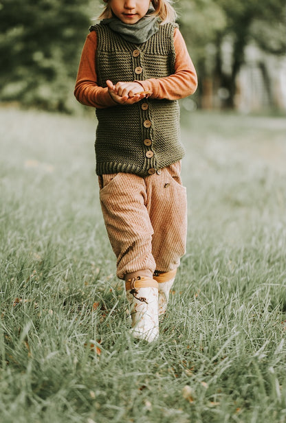 Waldling Weste | auch für Anfänger aus Heavy Merino von Knitting for Olive