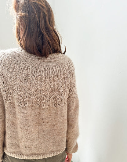 Knitting for Breakfast Ipazia Sweater mit Sunday und Tynn Silk Mlhair von Sandnes Garn 3