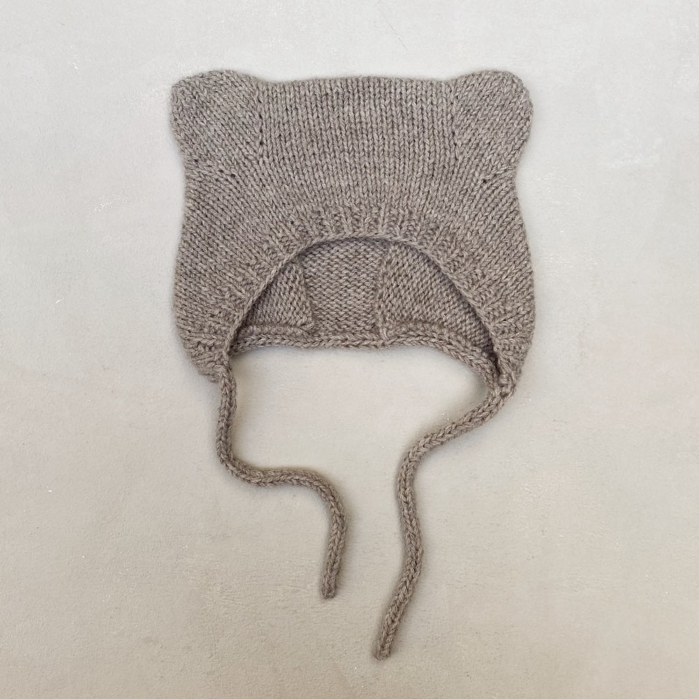 Baby Bear Bonnet mit Merino und Soft Silk Mohair von Knitting for Olive 2