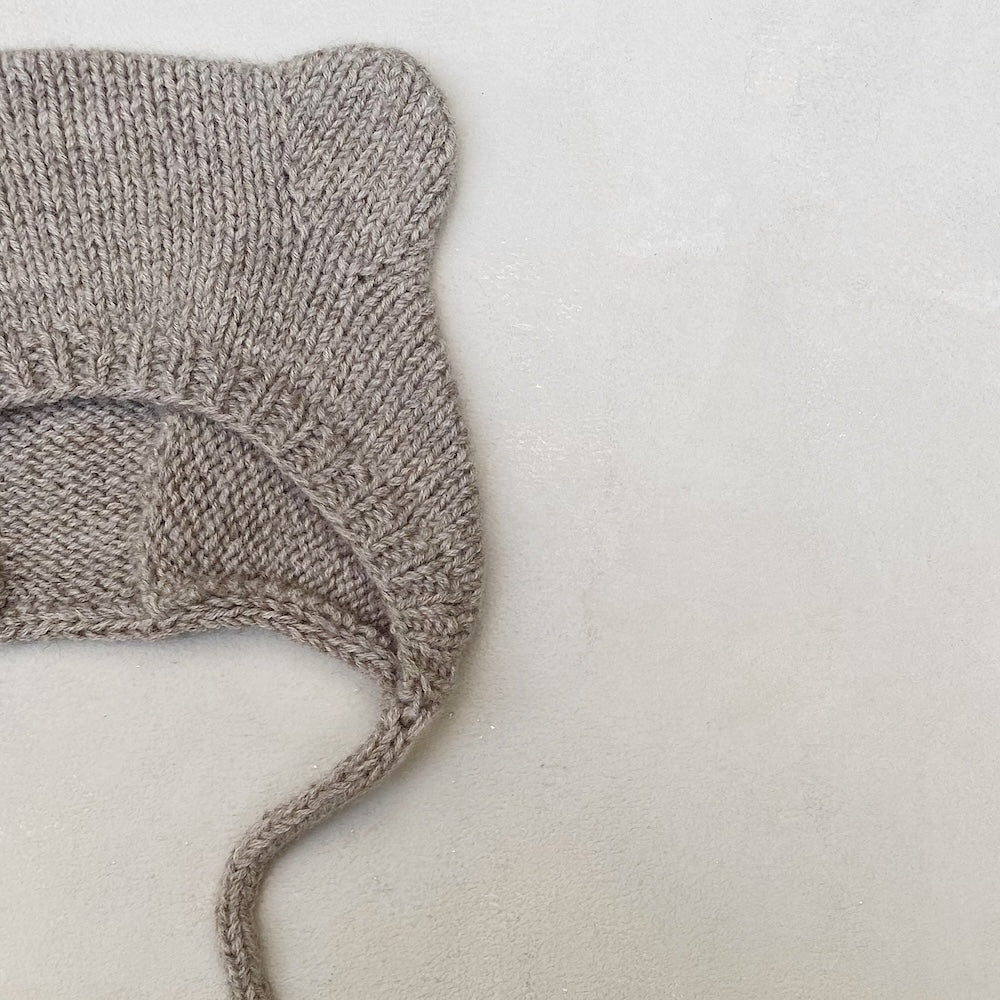 Baby Bear Bonnet mit Merino und Soft Silk Mohair von Knitting for Olive 4