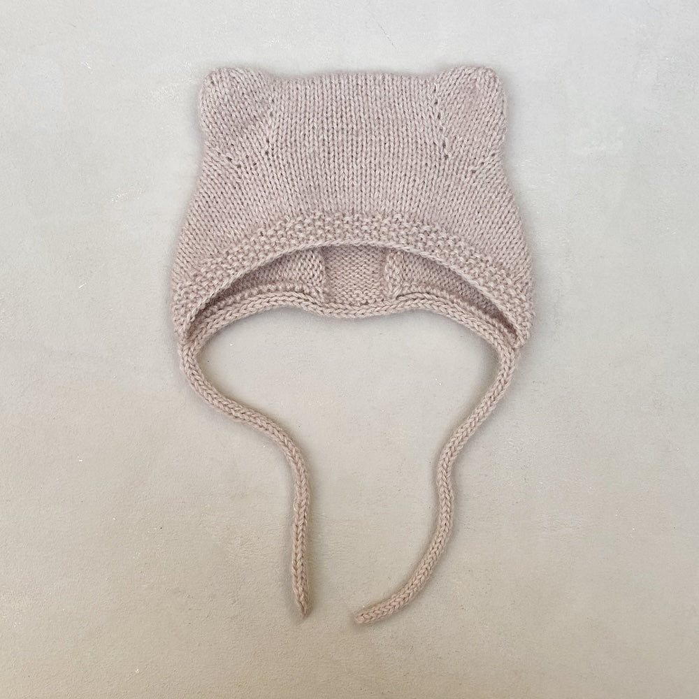 Baby Bear Bonnet mit Merino und Soft Silk Mohair von Knitting for Olive 6