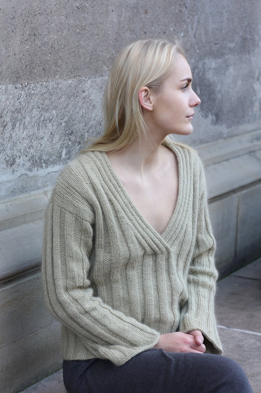 Knitting for Olive Fennel Sweater mit Heavy Merino und Soft Silk Mohair von Knitting for Olive 1