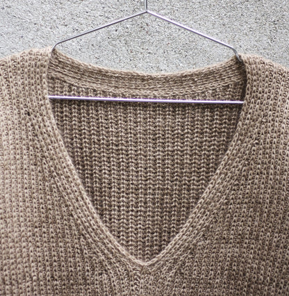 Deep Valley Sweater | kuschelweich im Halbpatent aus Merino und Soft Silk Mohair