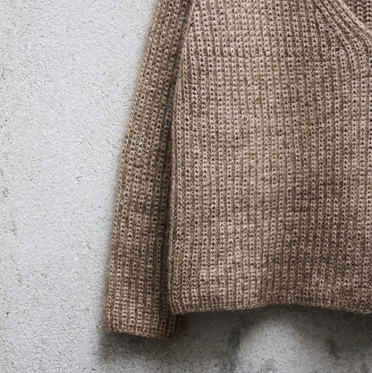 Deep Valley Sweater | kuschelweich im Halbpatent aus Merino und Soft Silk Mohair