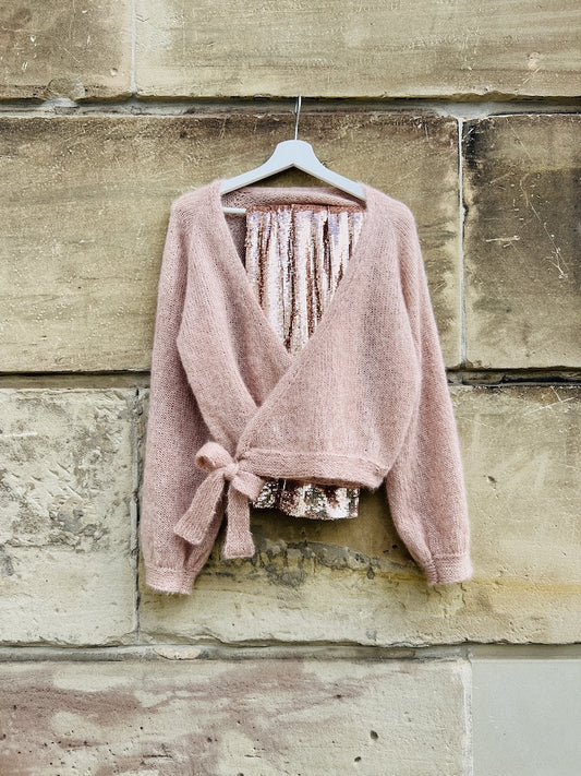 Camille Wrap Cardigan von Kolibri by Johanna mit Tynn Silk Mohair von Sandnes Garn 1