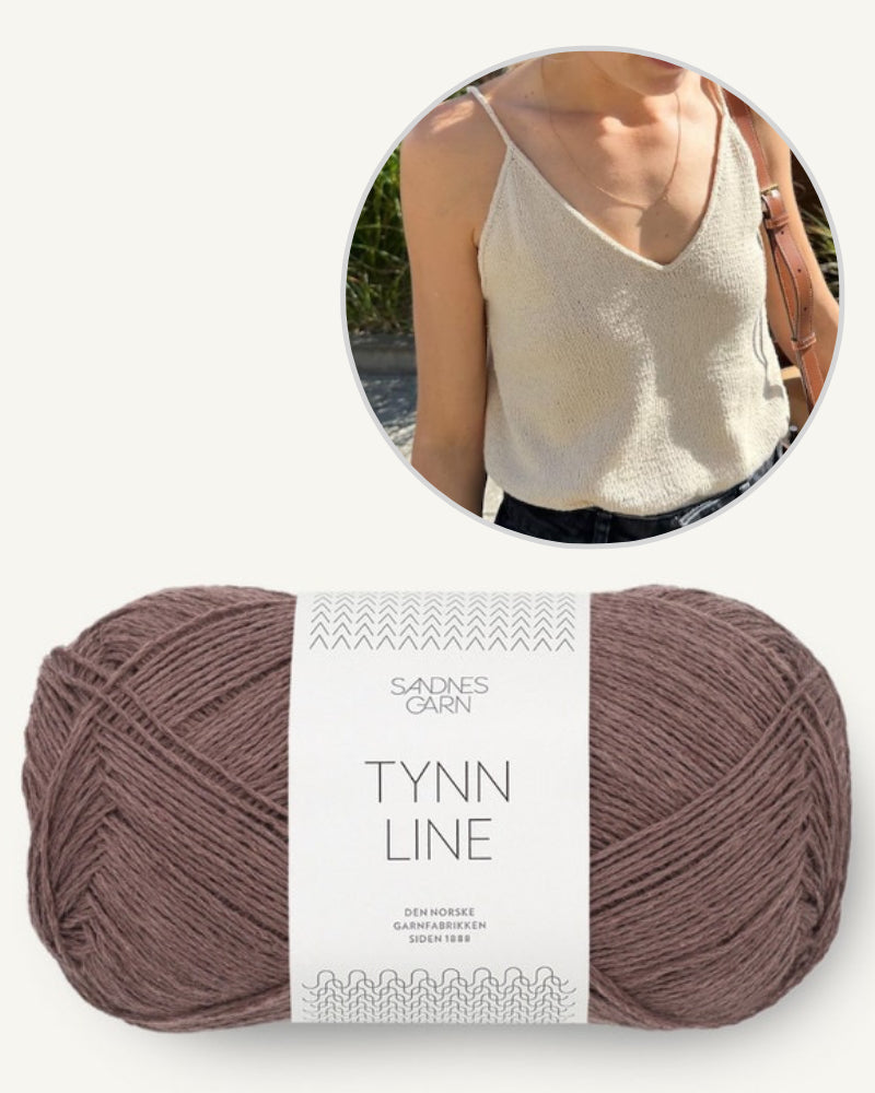 PetiteKnit Kumulus Top aus Tynn Line von Sandnes Garn 10