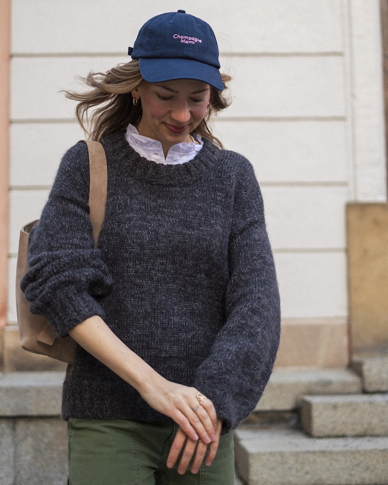 Kutovakika Late Checkout Sweater mit Merino und Soft Silk Mohair von Knitting for Olive 3