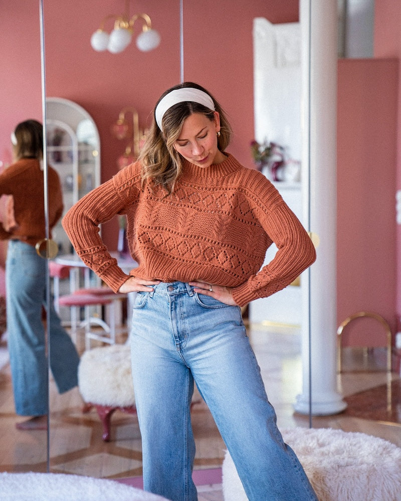 Kutovakika Salty Days Sweater mit Double Sunday und Tynn Silk Mohair von Sandnes Garn 10