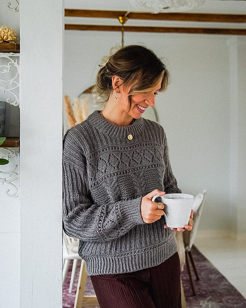 Kutovakika Salty Days Sweater mit Double Sunday und Tynn Silk Mohair von Sandnes Garn 6