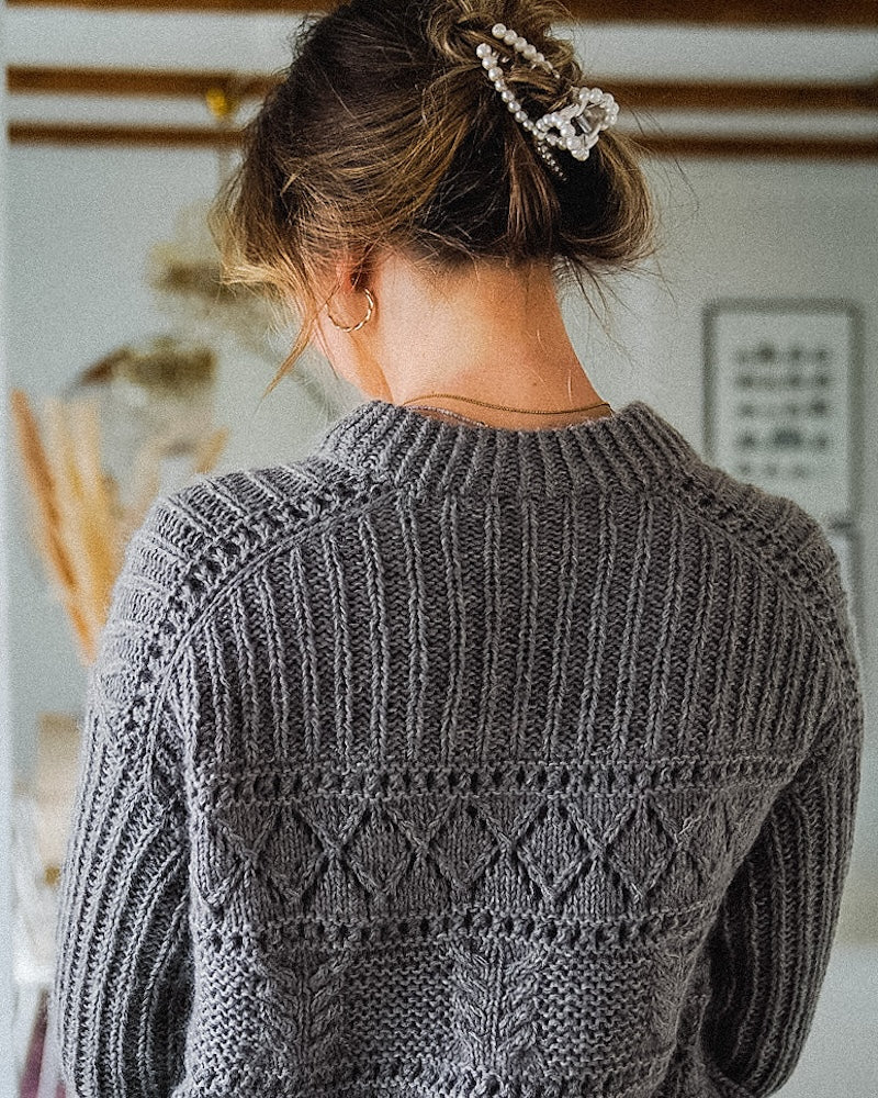 Kutovakika Salty Days Sweater mit Double Sunday und Tynn Silk Mohair von Sandnes Garn 8