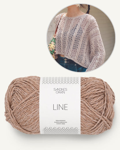 Irene Lin Kylie Pullover mit Line von Sandnes Garn 9