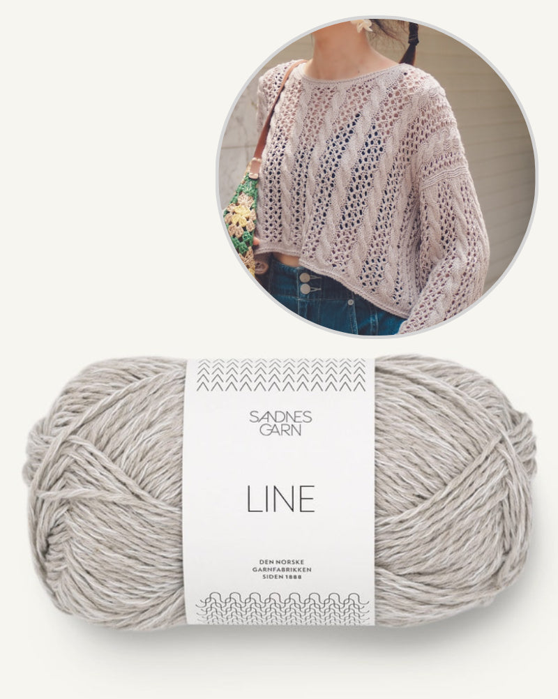 Irene Lin Kylie Pullover mit Line von Sandnes Garn 11