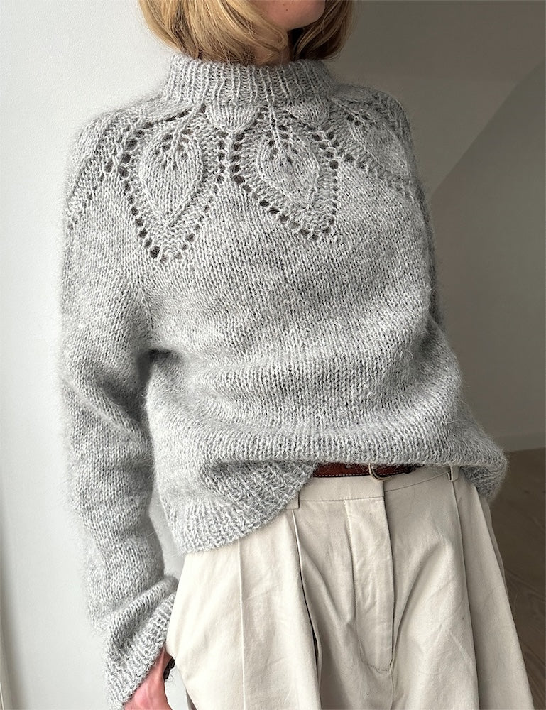 Dahlia Sweater von LeKnit mit Sunday und Tynn Silk Mohair von Sandnes Garn 1