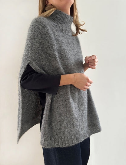 LeKnit Darcy Cape mit Sunday und Tynn Silk Mohair von Sandnes Garn 1