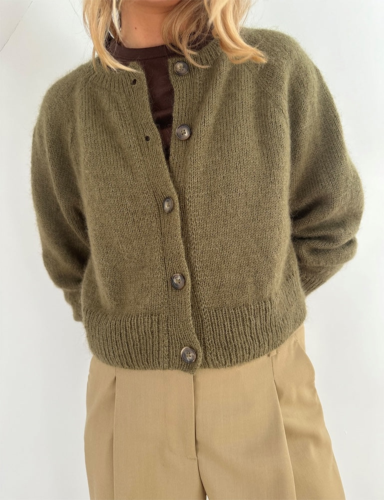 Darcy Cardigan | classic short jacket with Sunday and Tynn Silk Mohair from Sandnes 