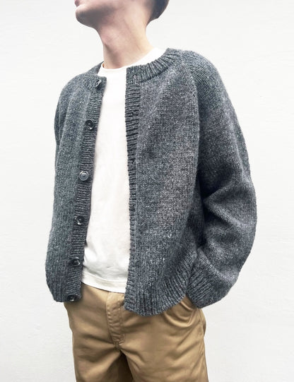 LeKnit Foundation Cardigan Man mit Fritidsgarn von Sandnes Garn 2