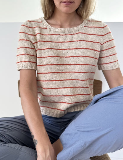 Leknit Julienne Tee mit Line von Sandnes Garn 3