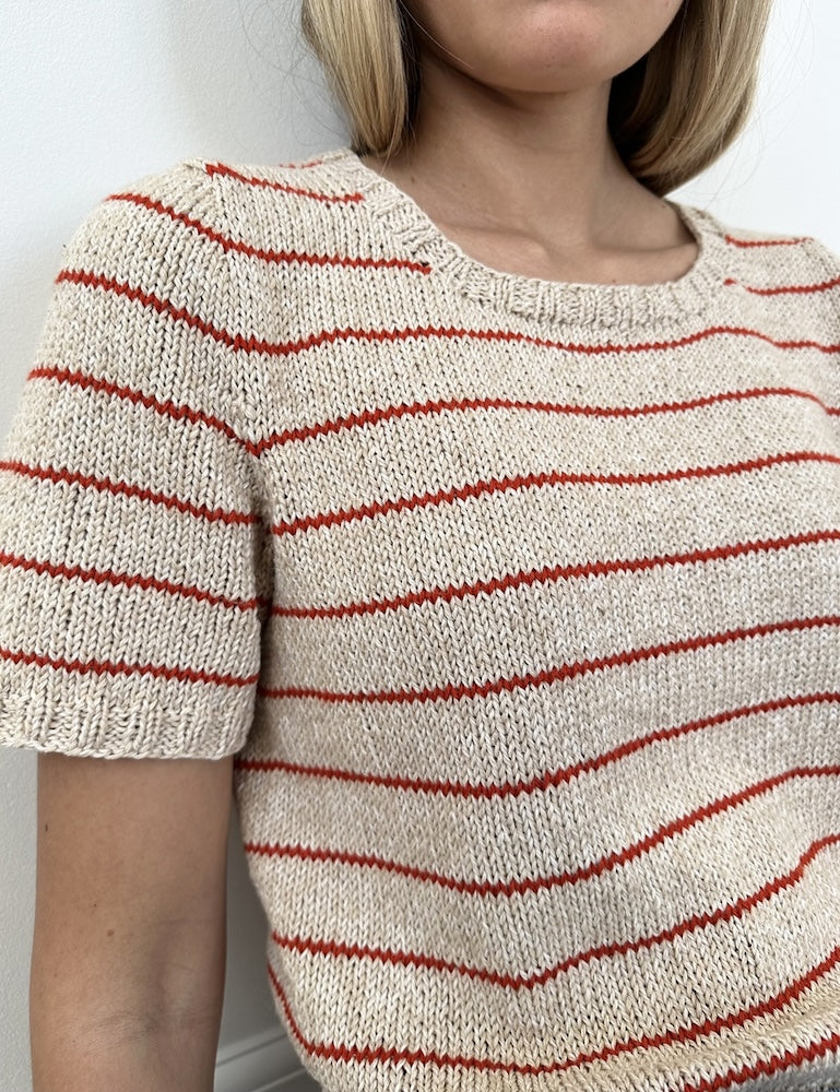 Leknit Julienne Tee mit Line von Sandnes Garn 4