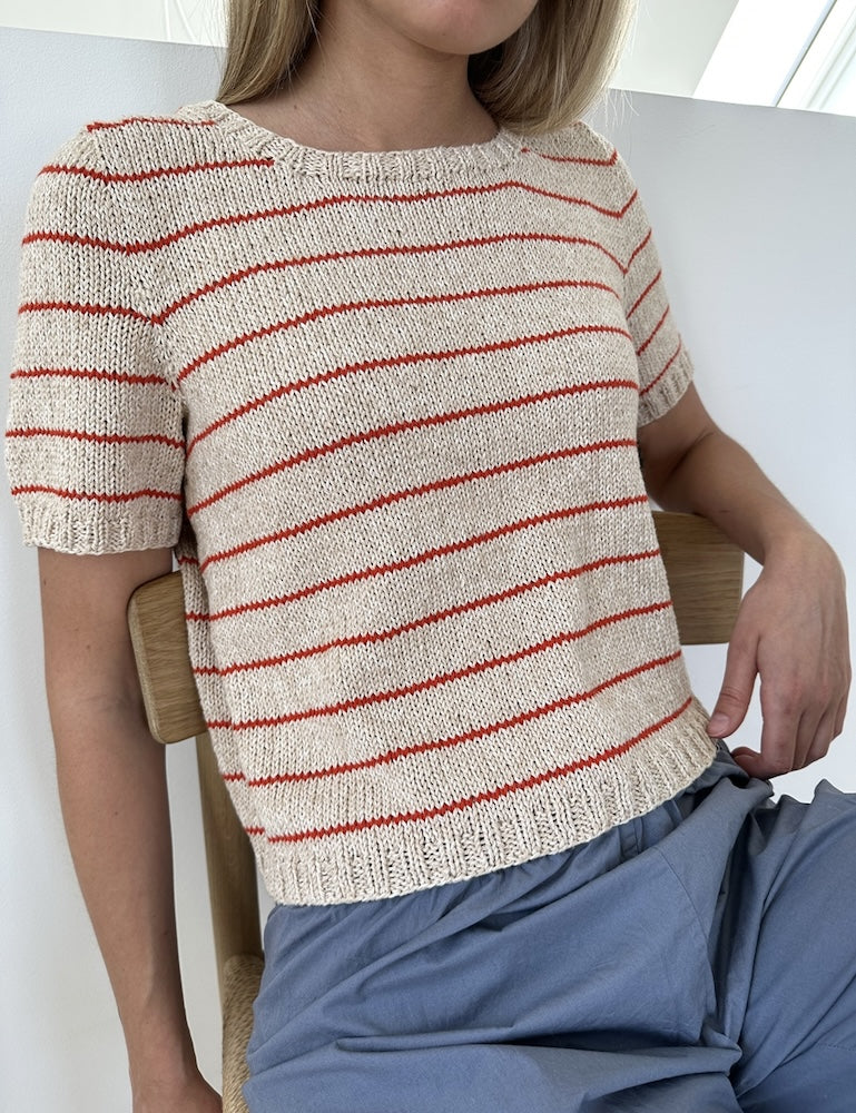 Leknit Julienne Tee mit Line von Sandnes Garn 7