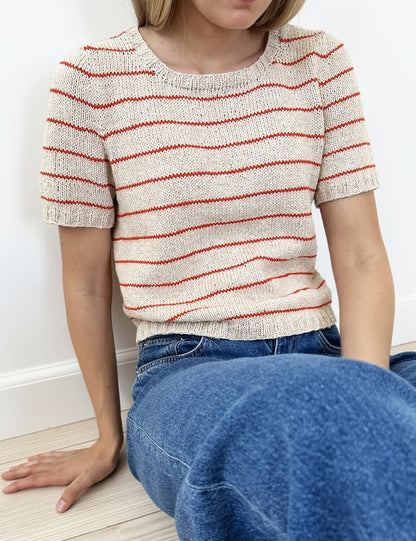 Leknit Julienne Tee mit Line von Sandnes Garn 8