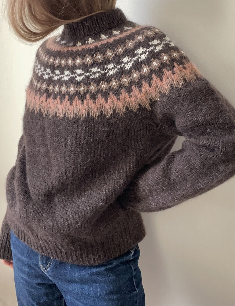 LeKnit, Memory Sweater, braun 2