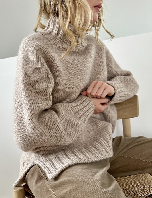 Noah Sweater von LeKnit mit Fritidsgarn von Sandnes Garn 1