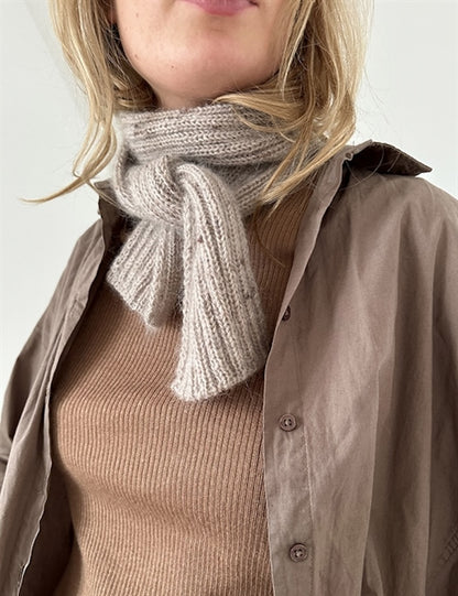 LeKnit Note Rib Scarf mit Sunday und Tynn Silk Mohair von Sandnes Garn 2