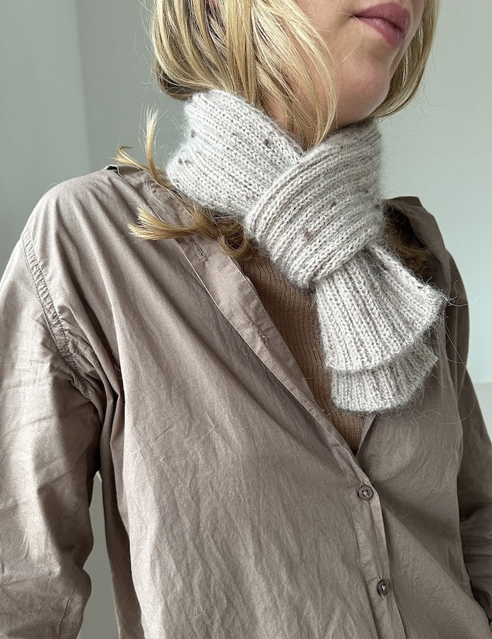 LeKnit Note Rib Scarf mit Sunday und Tynn Silk Mohair von Sandnes Garn 4