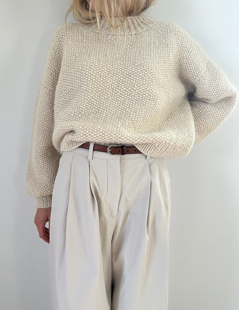 LeKnit Perle Sweater mit Kos und Tynn Silk Mohair 1