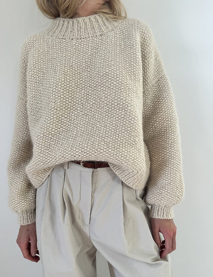 LeKnit Perle Sweater mit Kos und Tynn Silk Mohair 3