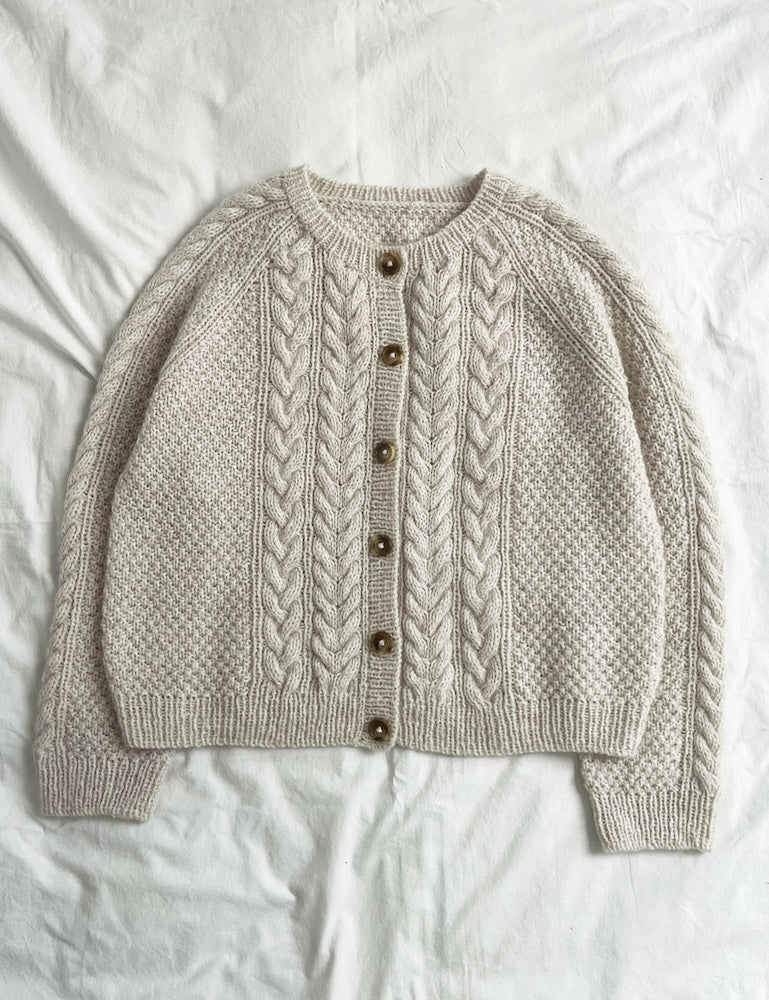 Siri Cardigan von LeKnit mit Poppy von Sandnes Garn 2