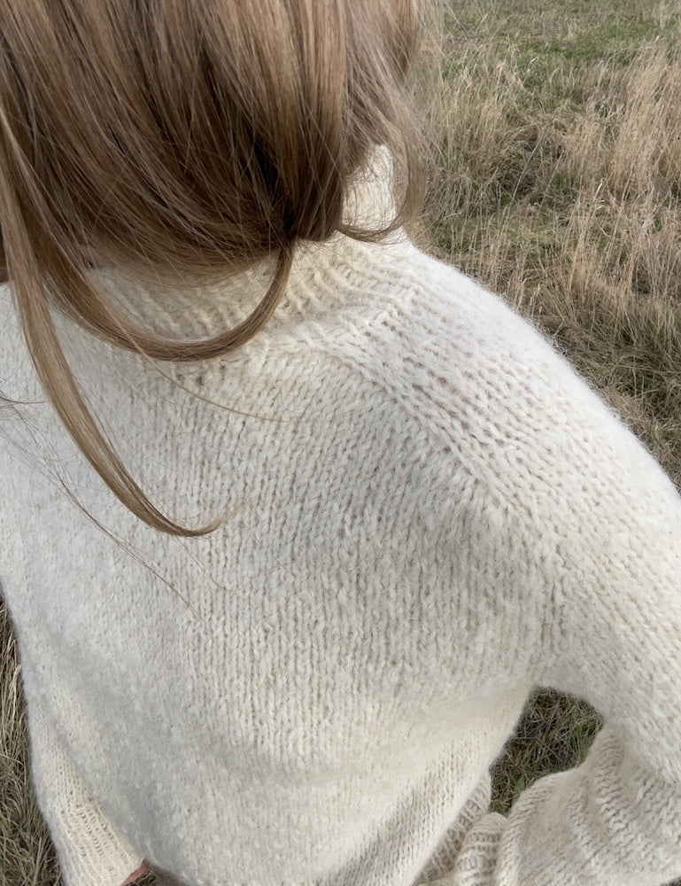 Sola Sweater von LeKnit mit Borstet Alpakka und Tynn Silk Mohair von Sandnes Garn 4