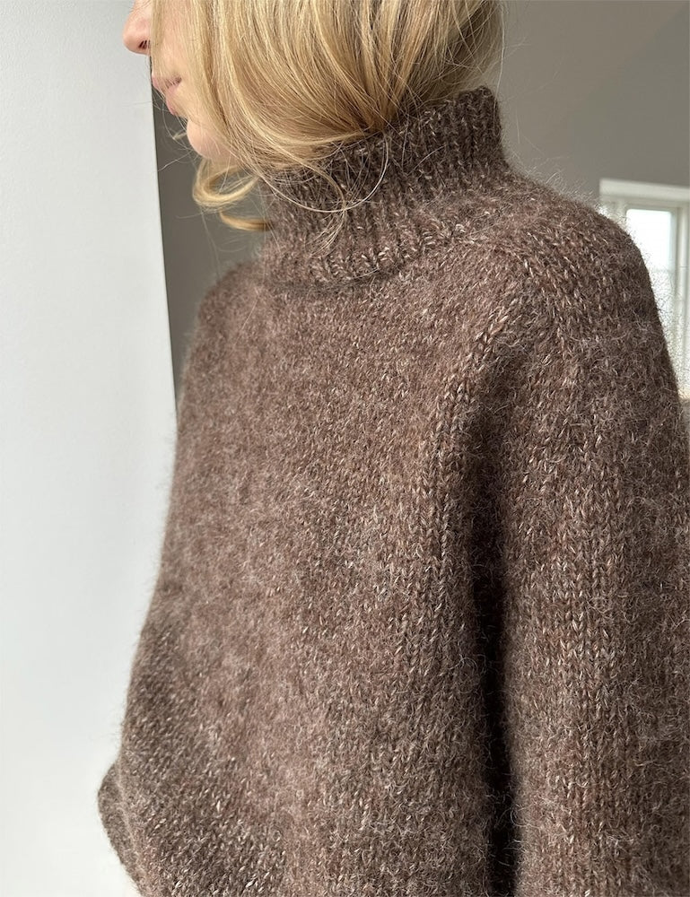 Sola Sweater von LeKnit mit Borstet Alpakka und Tynn Silk Mohair von Sandnes Garn 6