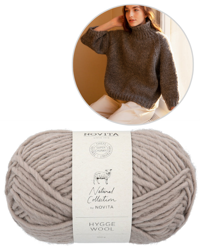 Lempi Pullover mit Gratisanleitung von Novita aus Hygge Wool 6