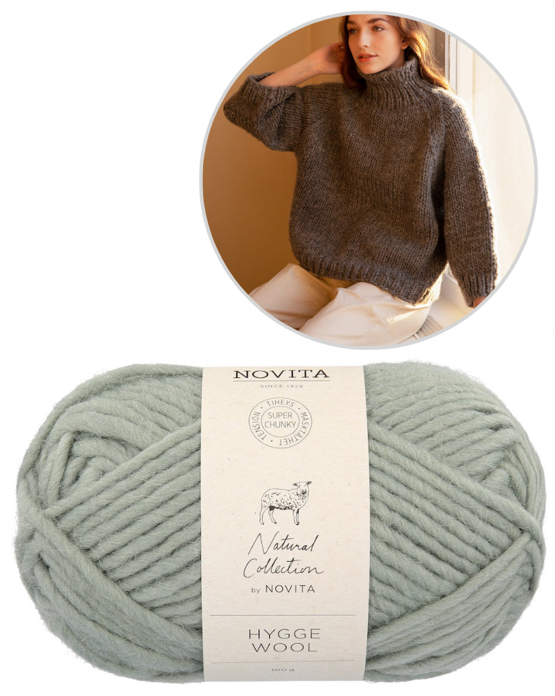 Lempi Pullover mit Gratisanleitung von Novita aus Hygge Wool 5