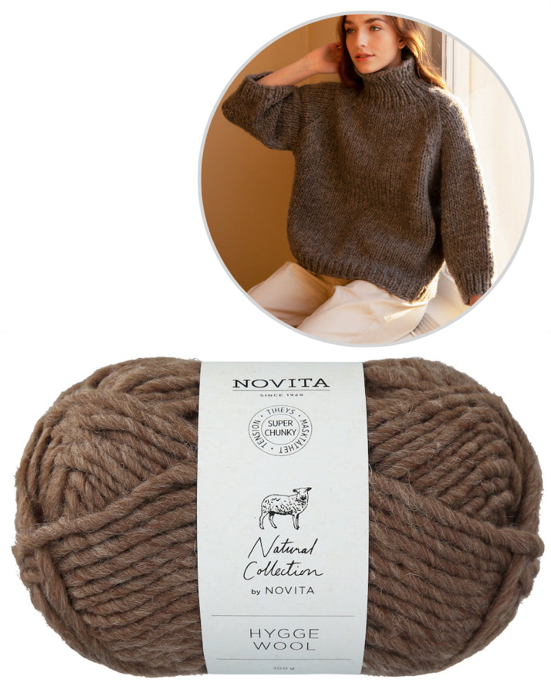 Lempi Pullover mit Gratisanleitung von Novita aus Hygge Wool 7