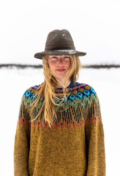 Linka Neumann Hopi Sweater mit Alpakka Ull von Sandnes Garn 6