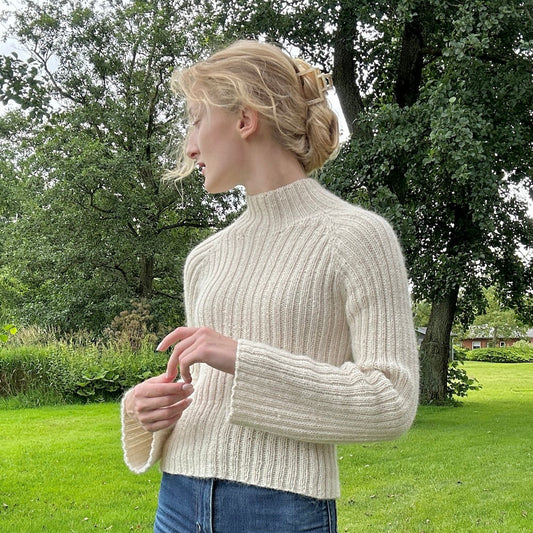 Alva Sweater mit Double Sunday von Sandnes Garn 2