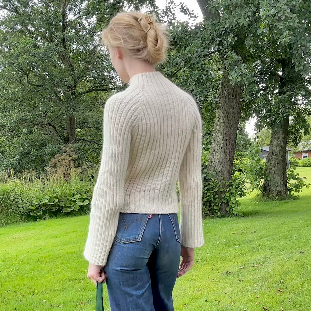 Alva Sweater mit Double Sunday von Sandnes Garn 7