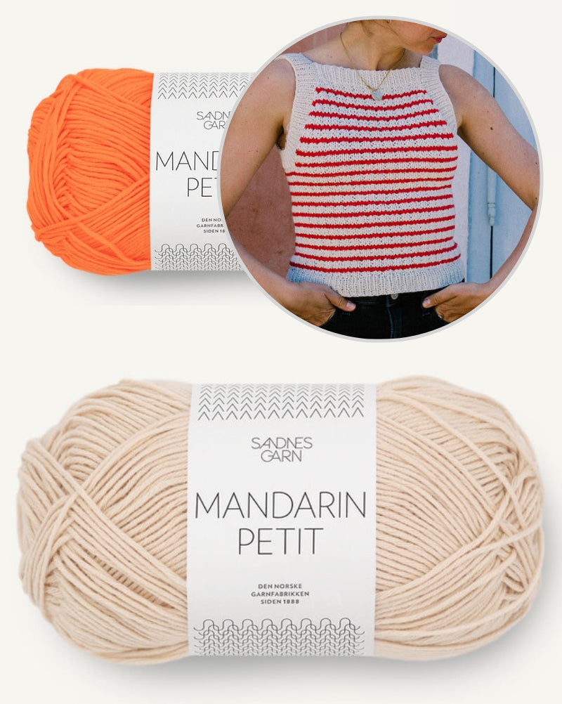 Kutovakika Lola Top mit Mandarin Petit von Sandnes Garn 5