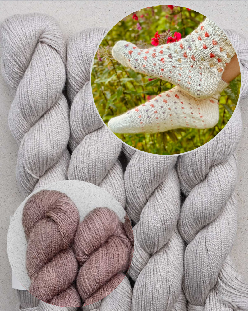 Greenermakes Lovers Gonna Love Socks mit Pinta von Pascuali 11