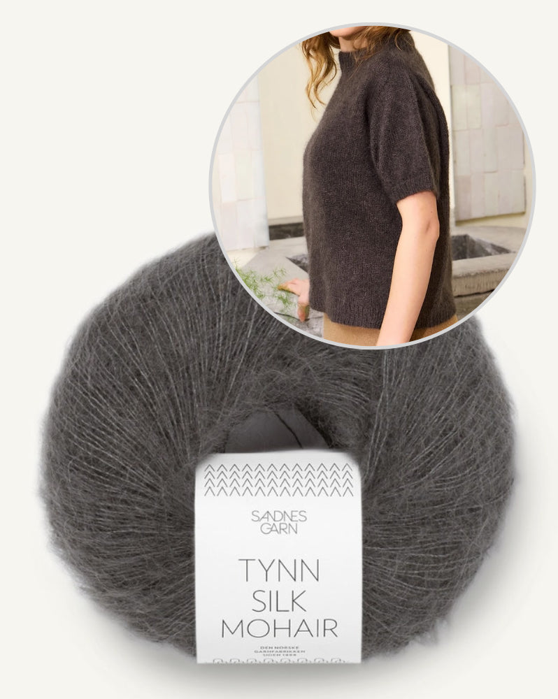 Sandnes Kollektion 2502 Lucy Tee mit Tynn Silk Mohair von Sandnes Garn 8