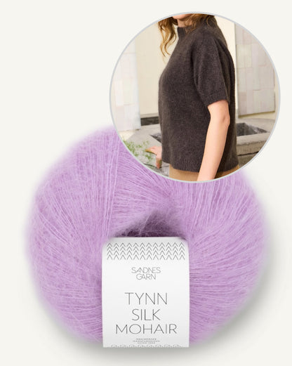 Sandnes Kollektion 2502 Lucy Tee mit Tynn Silk Mohair von Sandnes Garn 9