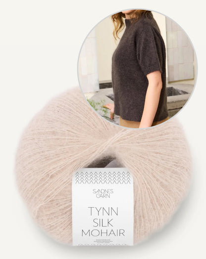 Sandnes Kollektion 2502 Lucy Tee mit Tynn Silk Mohair von Sandnes Garn 7