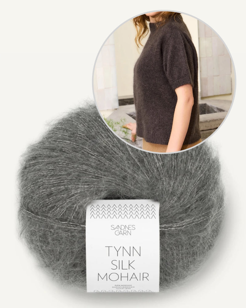 Sandnes Kollektion 2502 Lucy Tee mit Tynn Silk Mohair von Sandnes Garn 6