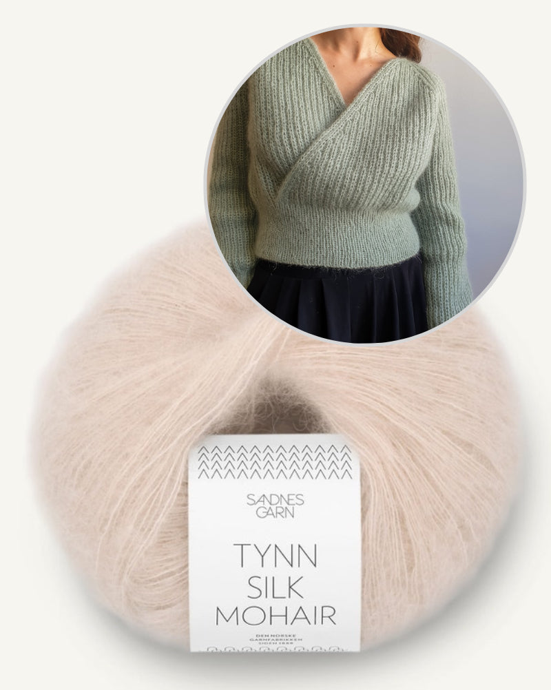 Luisa Rehkopf Lucy Blouse mit Tynn Silk Mohair von Sandnes Garn 9