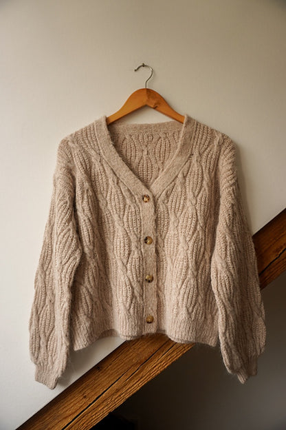 Minou Cardigan von Luisa Rehkopf mit Sunday und Tynn Silk Mohair von Sandnes Garn 3